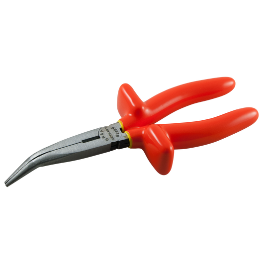 Insulated Needle Nose 45° Curved With Cutter